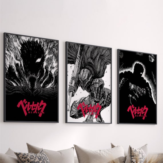 Berserk minimalist poster  Berserk, Anime printables, Anime cover photo