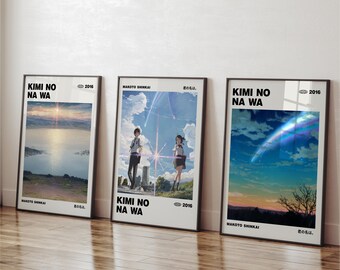Kimi No Na Wa Posters for Sale