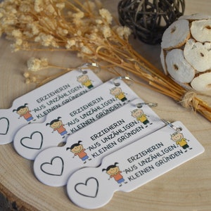 Einkaufswagenlöser Erzieherin / Abschiedsgeschenk