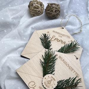 Wunschzettel für das Christkind / Weihnachtsmann
