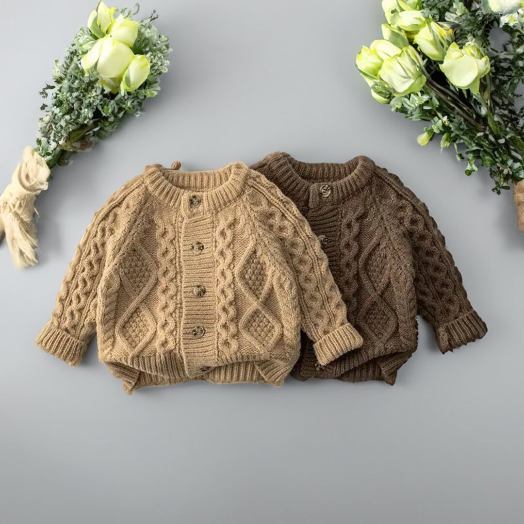 Toddler Knitted Sweater Baby Knitted Sweaters Infant Etsy