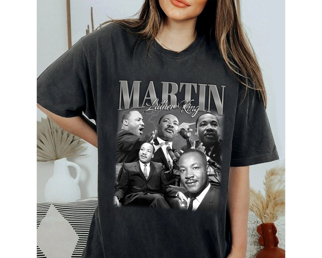 Martin Luther King Shirt Martin Luther King Vintage Martin Etsy