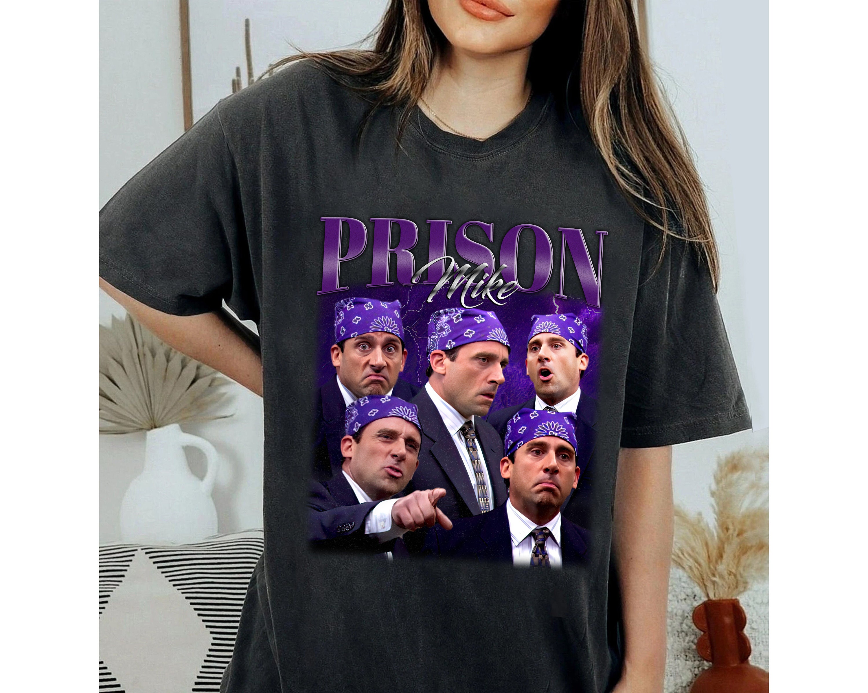 Camiseta The Office- Prison Mike - Blitzart - Camisetas Legais, Criativas e  Divertidas