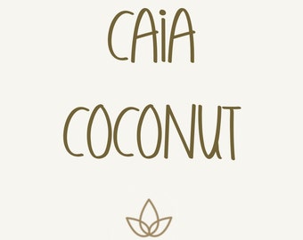 Font Font simple digital download caia coconut