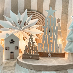 SVG | LASERDATEI | WEIHNACHTEN Schriftzug oh Tannenbaum Frohe lasercut Klötzchen einschieber  inkl gewerbelizenz digitale Datei Vector