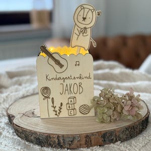 SVG l LASER FILE l KINDERGARTENKIND Box Commercial License kitakind Toddler Kita Start Childminder 1st day of kindergarten Playground Vector Board
