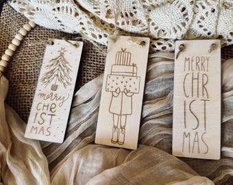 SVG | LASER FILE | CHRISTMAS pendant motifs gift idea digital file including commercial license Merry Christmas santa claus Christmas pendant
