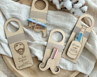 SVG | LASER FILE | GIFT bottle pendant gift idea bottleneck pendant beer beer bottle including business license men's gift Father's Day