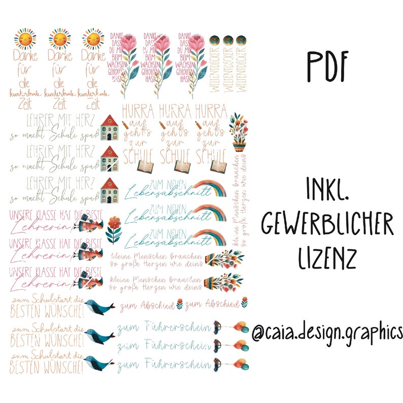 PDF CANDLE FILE Farewell Template Waterslide Digital File Kindergarten