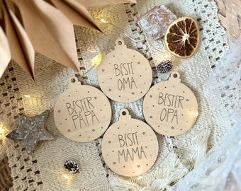 SVG | ARCHIVO LÁSER | Archivo digital CHRISTMAS incl. etiqueta de licencia comercial etiqueta de regalo bolas de Navidad vector lasercut