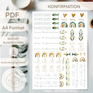 PDF | CANDLE FILE | CONFIRMATION template candle tattoo waterslide digital download God&#39;s blessing Christian church Protestant