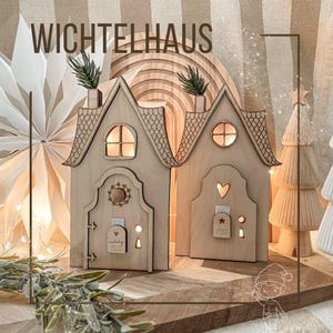SVG | LASERBESTAND | GHOST laserbestand digitaal bestand incl. commerciële licentie kabouterhuis kabouterdeur kerstkabouter kabouterpost