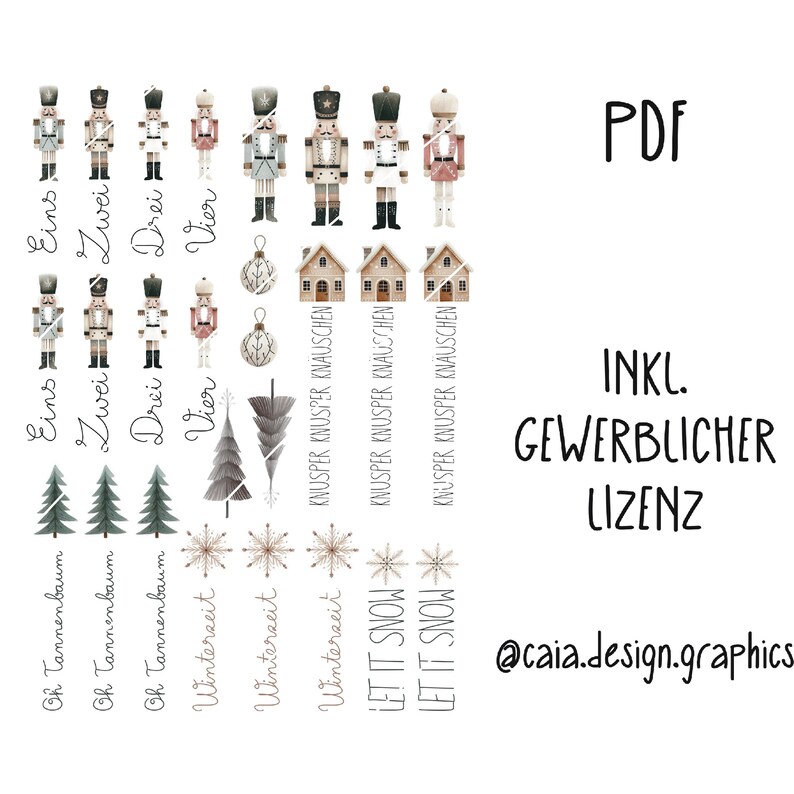 PDF CANDLE FILE CHRISTMAS Candle Template Candle Tattoo Digital File