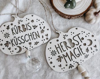 SVG | LASER FILE | AUTUMN pumpkin kiss pumpkin suncatcher laser cut including commercial license digital file vector autumnal hygge gift idea