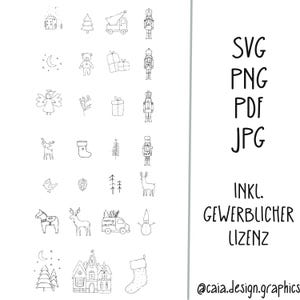 SVG png pdf jpg laserbestand Kerstmotieven Kerstmotieven vrolijk kerstfeest eland Kerstboom digitaal bestand incl. commerciële licentie huis hygge