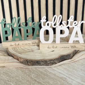 STL | 3D | SCHRIFTZÜGE klötzchen beste Mama Papa Oma Opa tollste liebste Geschenkidee Muttertag vatertag inkl. Gewerbelizenz Bambulab Druck