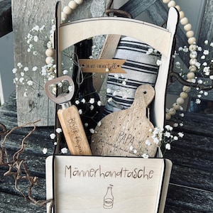SVG | LASERDATEI | BIERGARTEN Bierdose männerhandtasche geschenkbox box papatag geschenk inkl. gewerbelizenz Lasercut Vector Vatertag