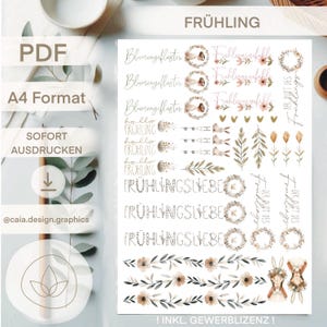 PDF | KERZENDATEI | FRÜHLING kerzenvorlage kerzentattoo digitale Datei wasserschiebefolie blumen Blumen Frühlingserwachen Ostern inkl Lizenz