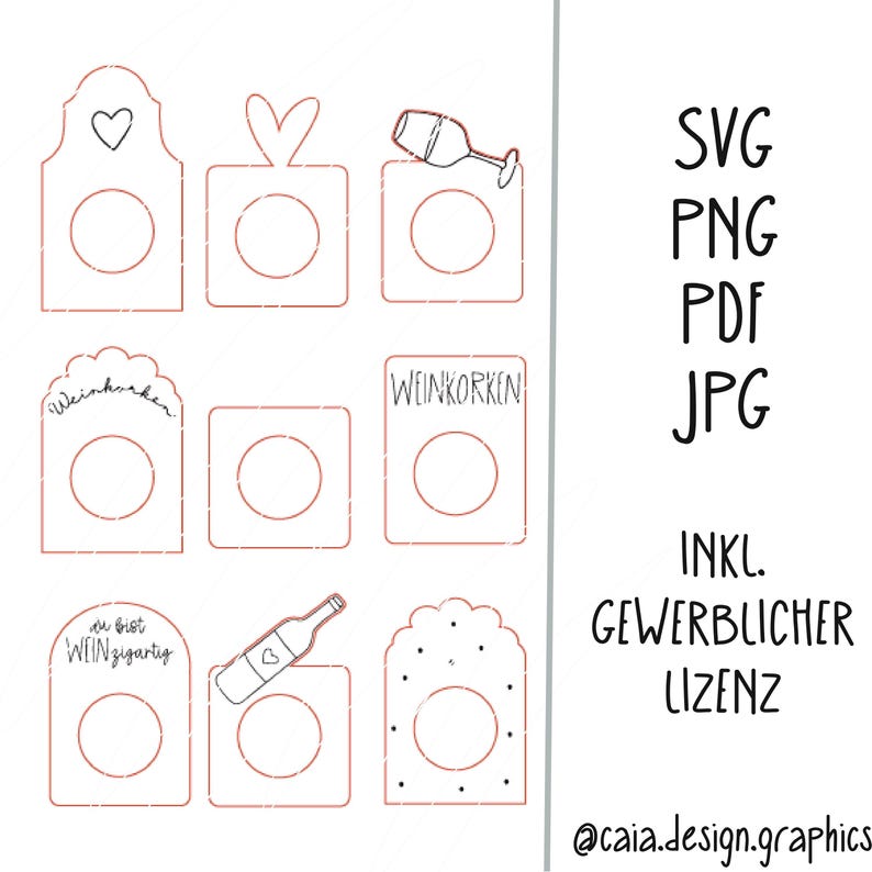 SVG LASER FILE WINE Ball Wine Cork Packaging Gift Idea Christmas Gift