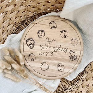 SVG l ARCHIVO LÁSER l Barba ÚNICA papá padrino hombres abuelo barbas idea de regalo archivo digital que incluye licencia comercial Vector