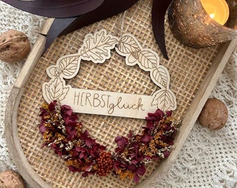 SVG | LASERDATEI | HERBST digitale Datei inkl. gewerbelizenz Herbstkranz Herbst Motive herbstliche Blätter herbstlich blumenkranz