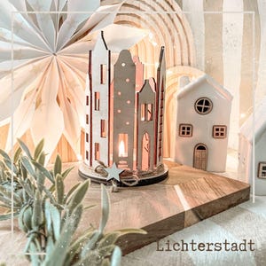 SVG | ARCHIVO LÁSER | Ciudad de las luces Motivos navideños Motivos navideños casas simplemente pequeño archivo digital que incluye licencia comercial de casa