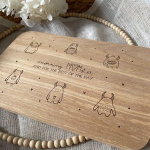 SVG l LASERBESTAND l MAMA digitaal bestand incl. commerciële licentie MOMster koffie Moederdag board cup Vector vrouwen cadeau beste monsters