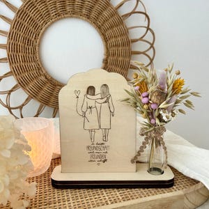 SVG l LASERBESTAND l VRIEND boezem vriend bestie digitaal bestand hart persoon beste vriend inclusief commerciële licentie favoriete persoon vector