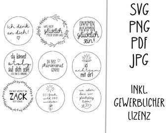 svg png pdf jpg laserdatei inkl. gewerblicher Lizenz Mutmacher motivierende Sprüche Schlüsselanhänger Schilder Sprüche deutsch