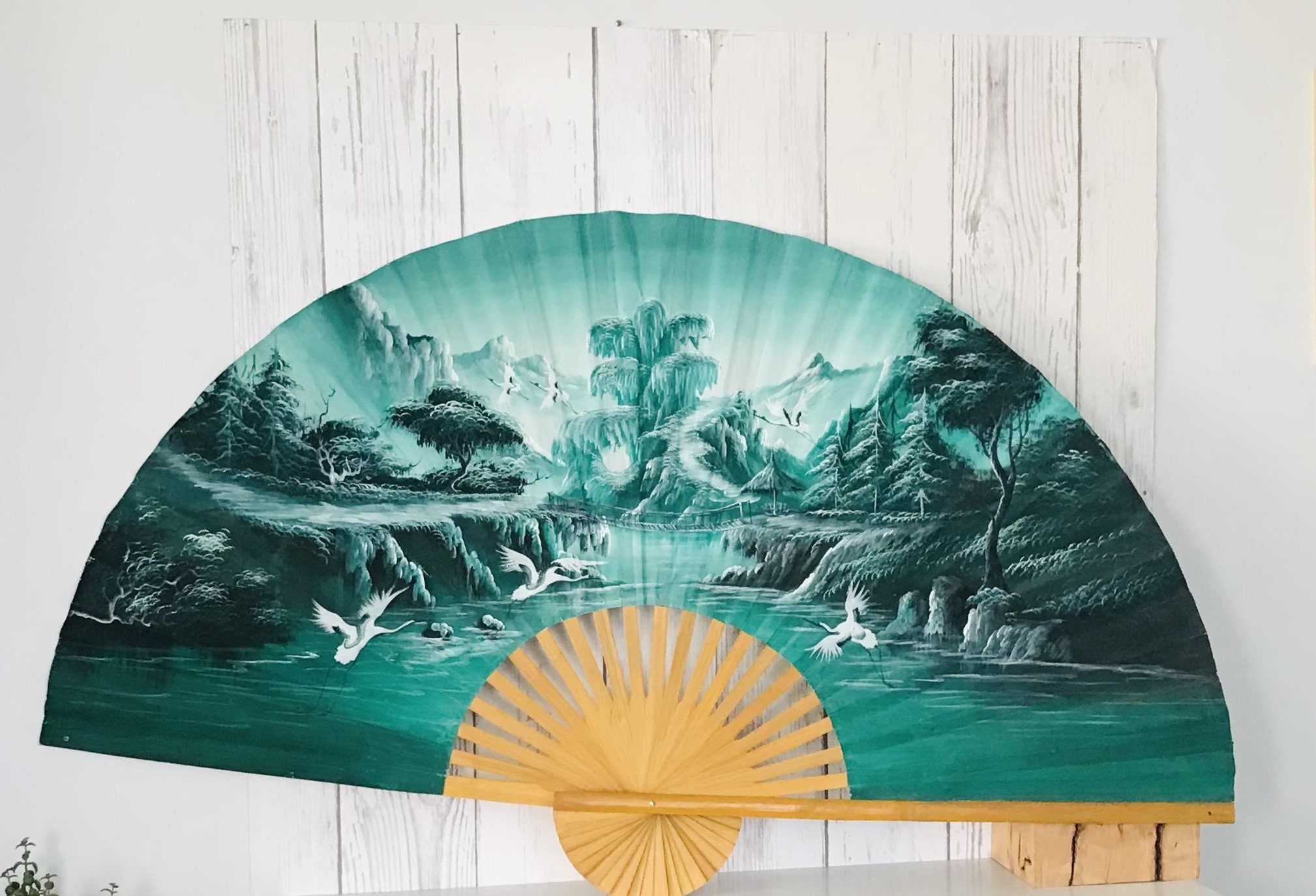 Large Folding Fan Etsy Canada