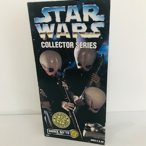 Kenner Cantina Band Member Nalan Bandfill Action Figure Vintage Star Wars Toy, Star Wars Collector Series, Collectible,
