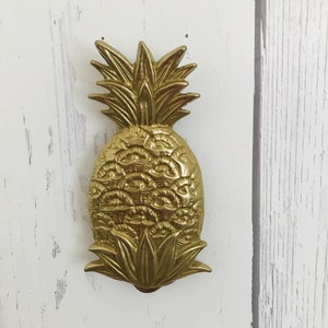 Vintage Ananas Türklopfer, Messing Ananas Türklopfer, Türmöbel Ananas, Wohnkultur, Gartendeko, 6 &#39;&#39;Türklopfer, Boho