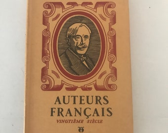 Vintage French Book, Auteurs Français XX siècle Hachette