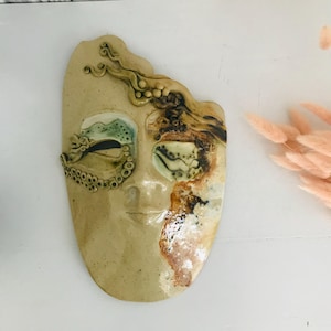 Masque italien de Venise - Casanova - Céramique Décoration murale