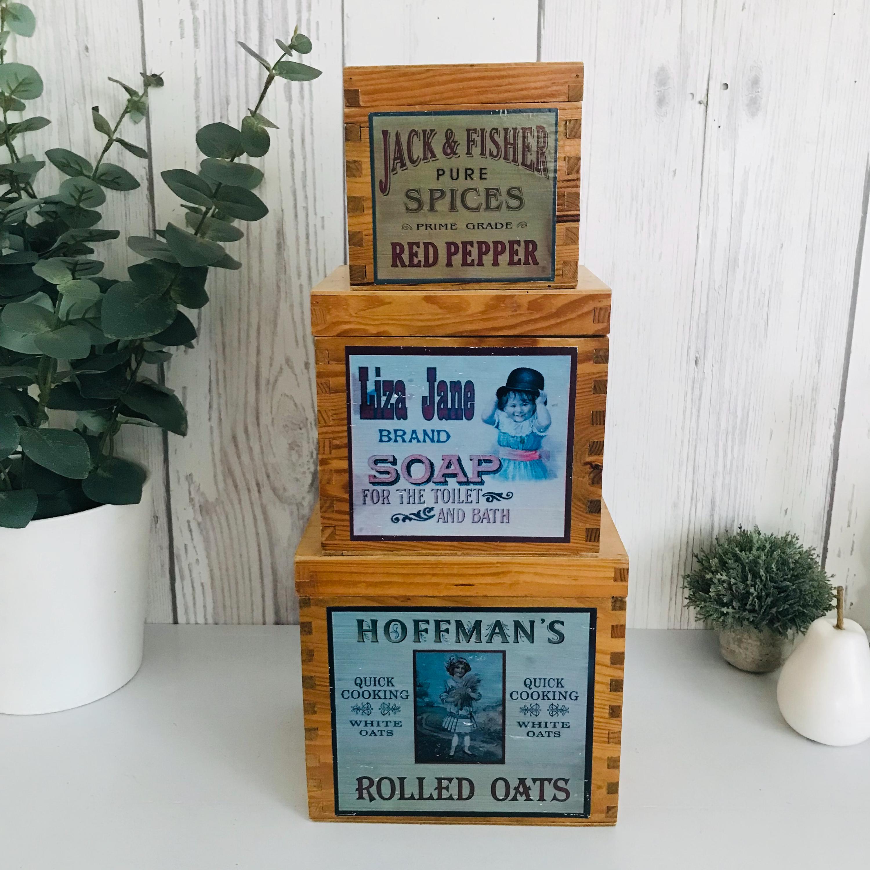 レア！ アンティーク、フォントも可愛い 洗剤容器（ドイツ）　クリーニングボックス レア！ アンティーク、フォントも可愛い 洗剤容器（ドイツ