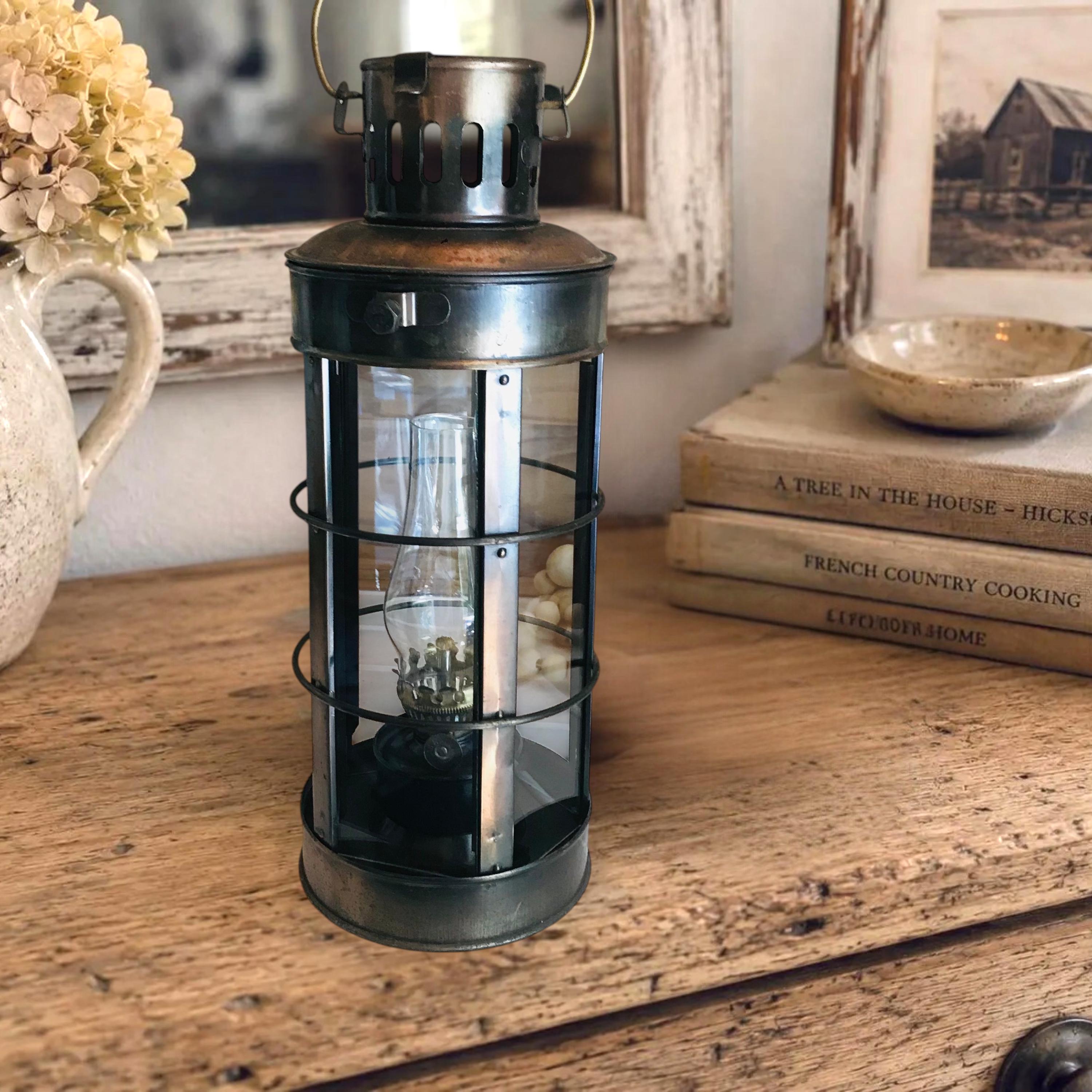 Antique Navigation Oil Lamp - Etsy