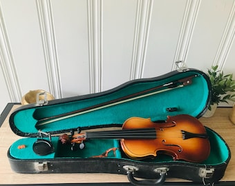 Vintage Corelli 4/4 Violin Outfit, Corelli B&J Imports 1950's