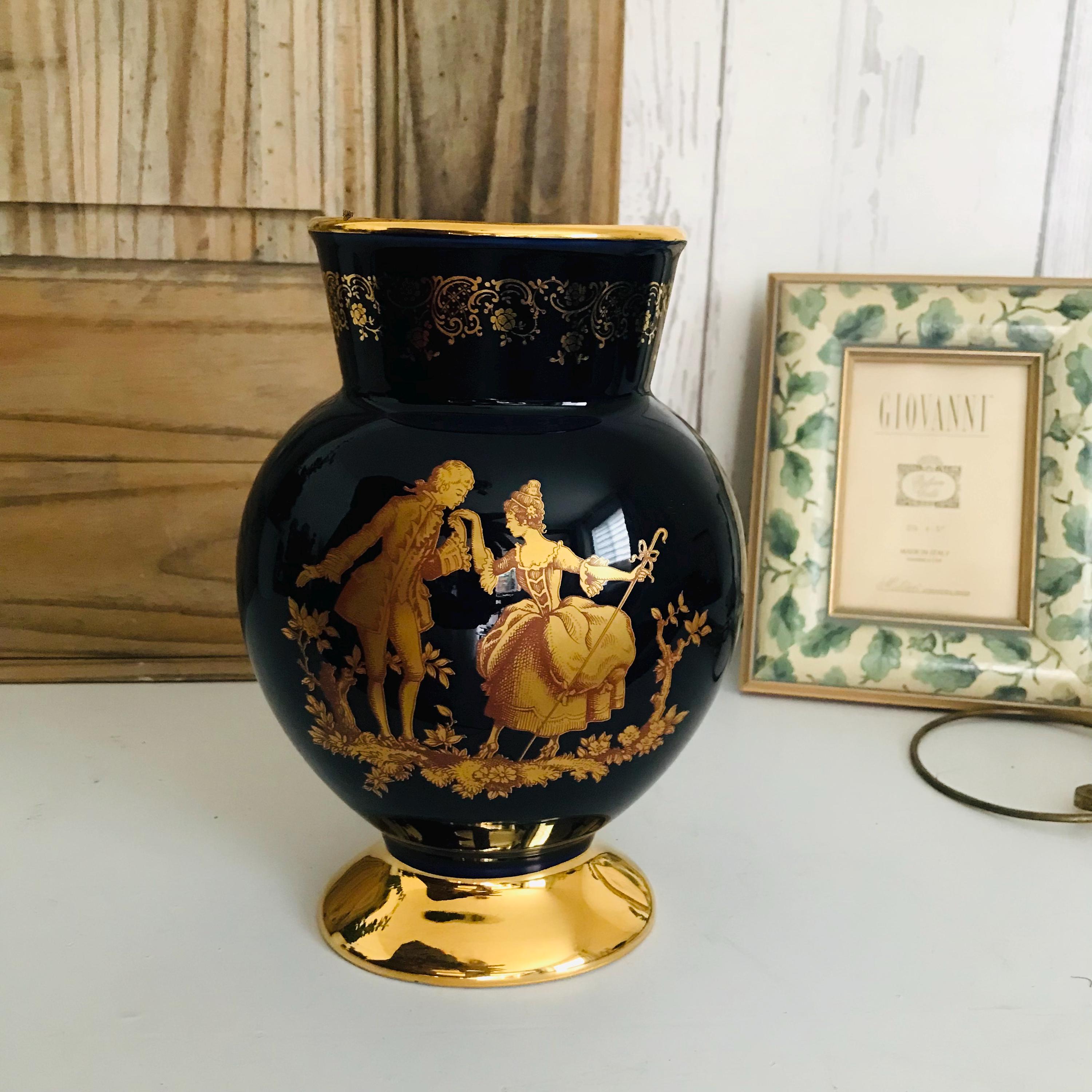 Amazon.co.jp: リモージュ LIMOGES CASTEL 22K 金 絵皿 小物入れ