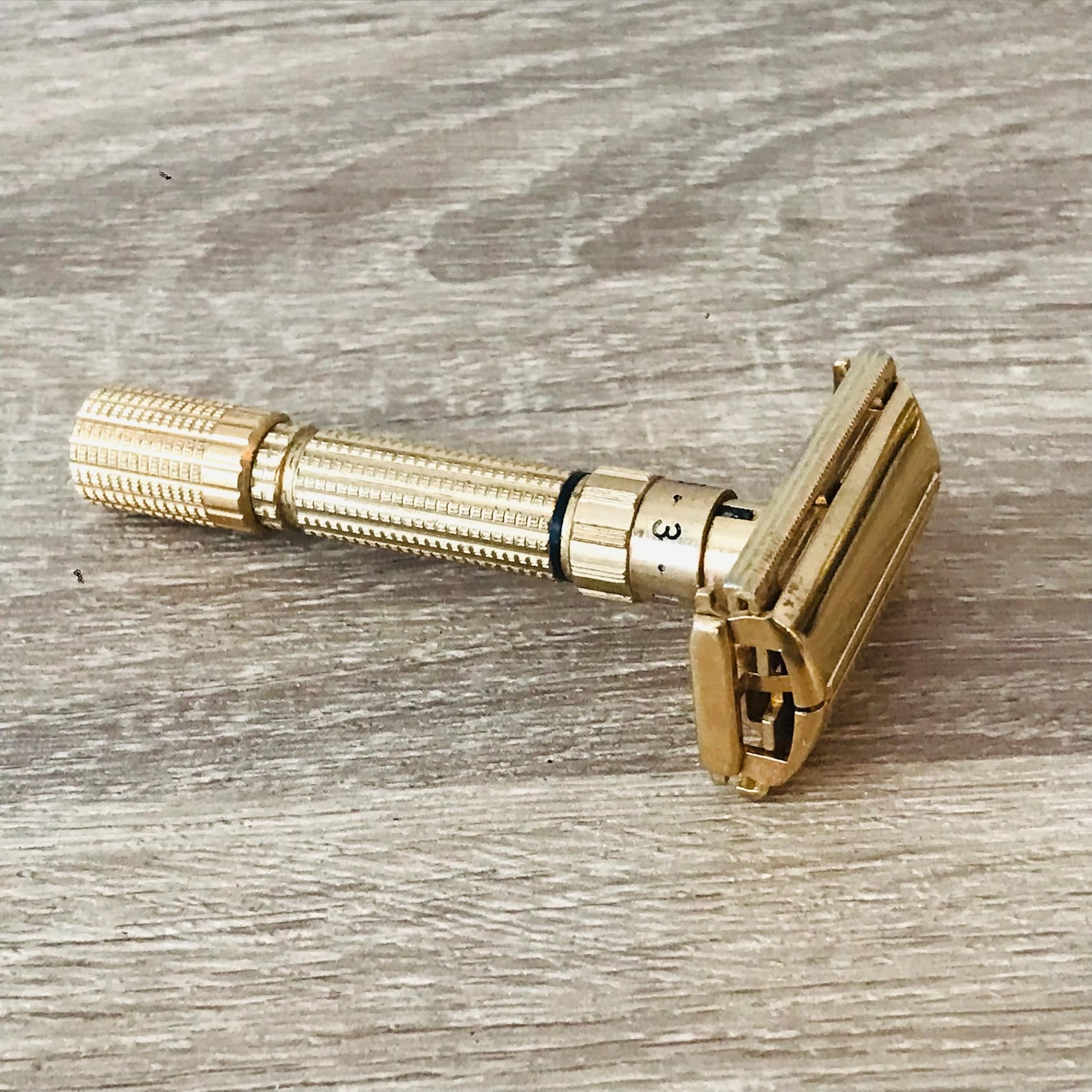 Vintage Gillette Gold Fat Boy Adjustable Safety Razor 1960 F1 - Etsy