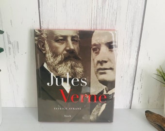 Julio Verne, Patrick Avrane, Libro Francés Antiguo Como Nuevo, La Vida De Julio Verne, Fotos De Julio Verne, Historia De Hetzel, Hermoso Libro, Biblioteca