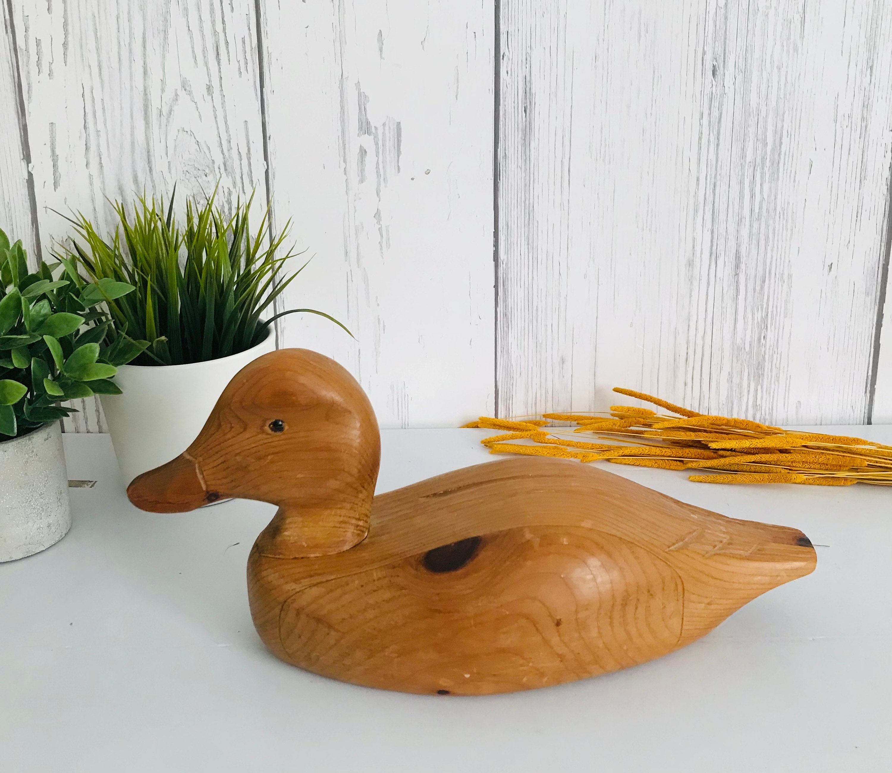 Amazon.co.jp: WOOD DUCK ウッドダック アメリカオシ 木彫り
