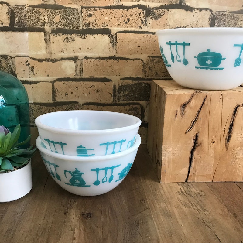 Turquoise Bowls - Etsy