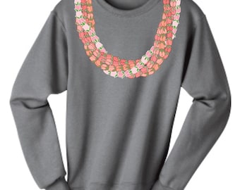 LOKELANI LEI dtf print FLEECE