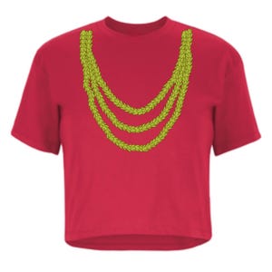 CROP TOP PAKALANA lei Dtf Print