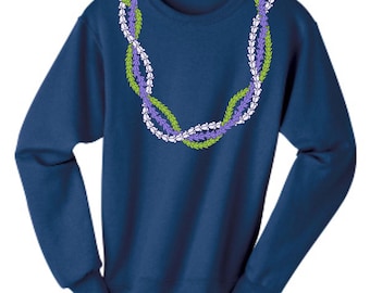PAKALANA, CROWN FLOWER, Lily lei dtf Print Fleece