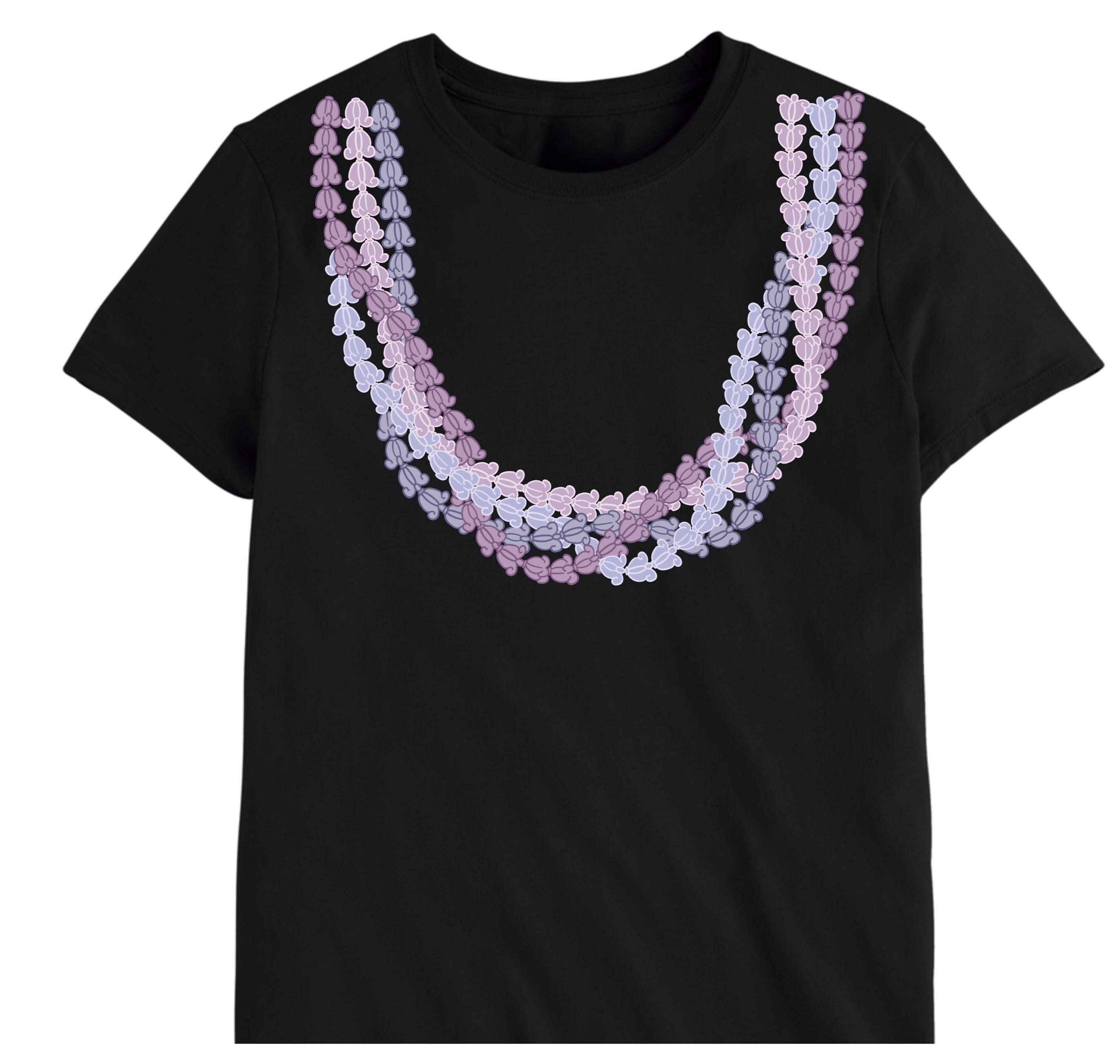 CROWN FLOWER LEI dtf Print Unisex Tshirt