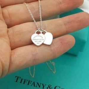 Return to Tiffany Heart Tag Wrap Necklace in Sterling Silver, 32