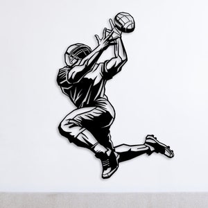 American Football Spieler svg, Fußball DXF, Fußball PNG, Fußballmannschaft, Cricut, Laser-Schnitt-Wandkunst-Svg, Silhouette, Metallwand-Kunst-Svg-Datei