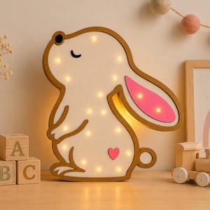 Rabbit tanaka motion lamp - Etsy 日本