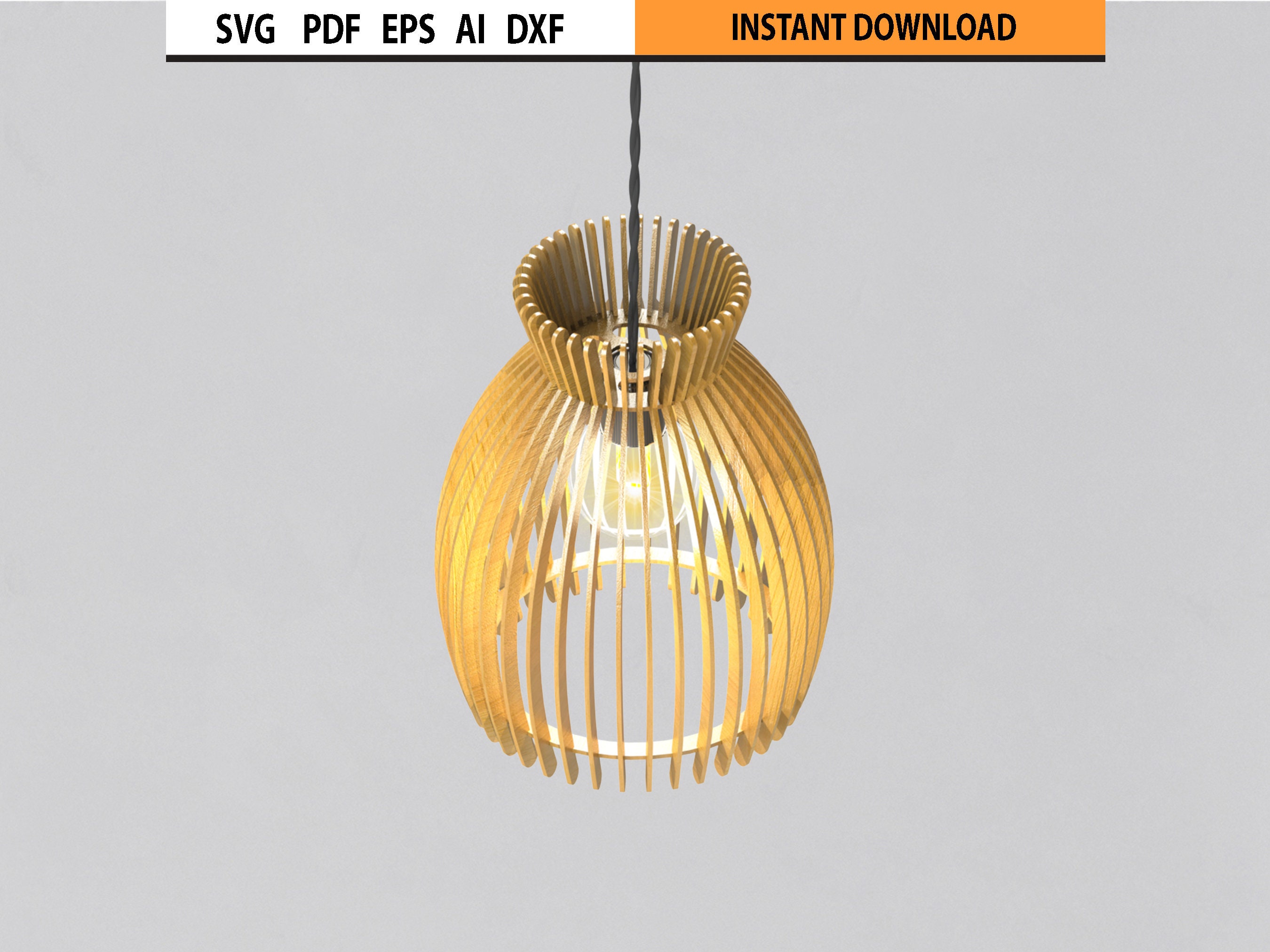 Light Design Dxf Laser Cut Lampshade SVG | Chandelier Pendant Light Glowforge Cricut DXF ...